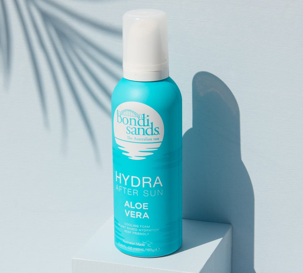 blue sun after sun aloe vera Hydra After Sun Aloe Vera Cooling Foam | Suncare