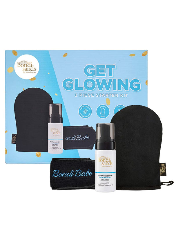 Get Glowing 3 Piece Starter Kit Light Medium Get Glowing 3 Piece Starter Kit Light Medium