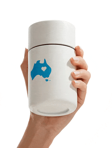 BPA-Free Reusable Ceramic Cup