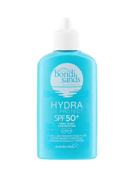 Bondi Sands Hydra UV Protect SPF 50+ Face Fluid - Packaging