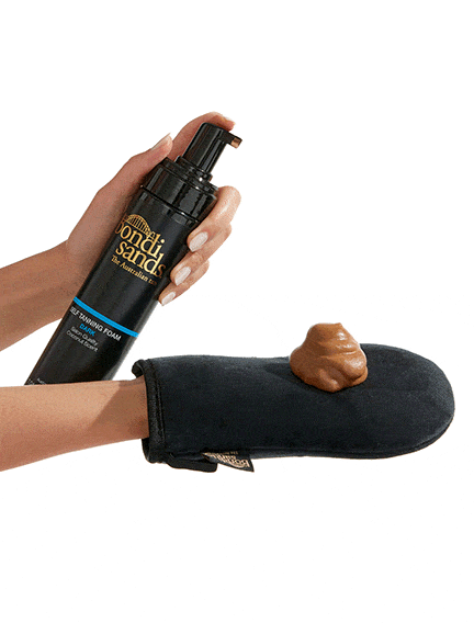 Self-Tanning Foam Dark Shade with Coconut Scent
