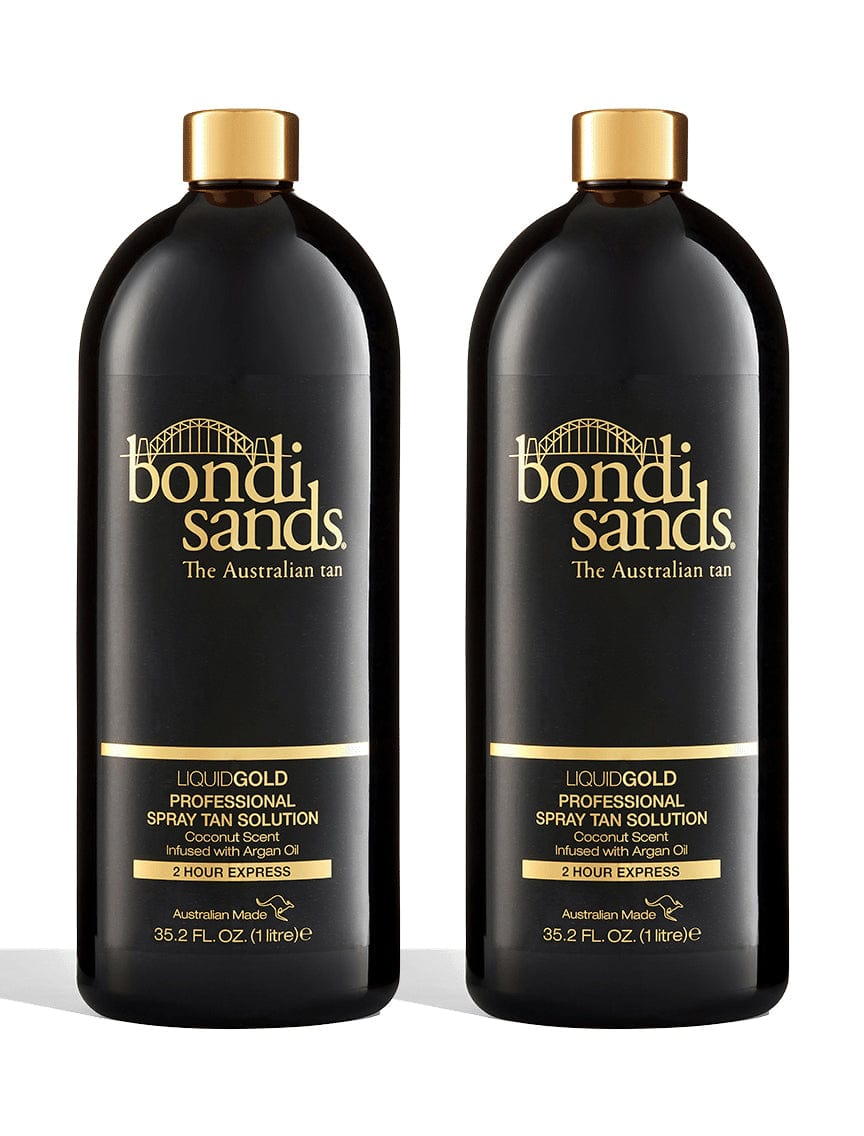 Bondi Sands Liquid Gold Professional Spray Tan Solution Duo