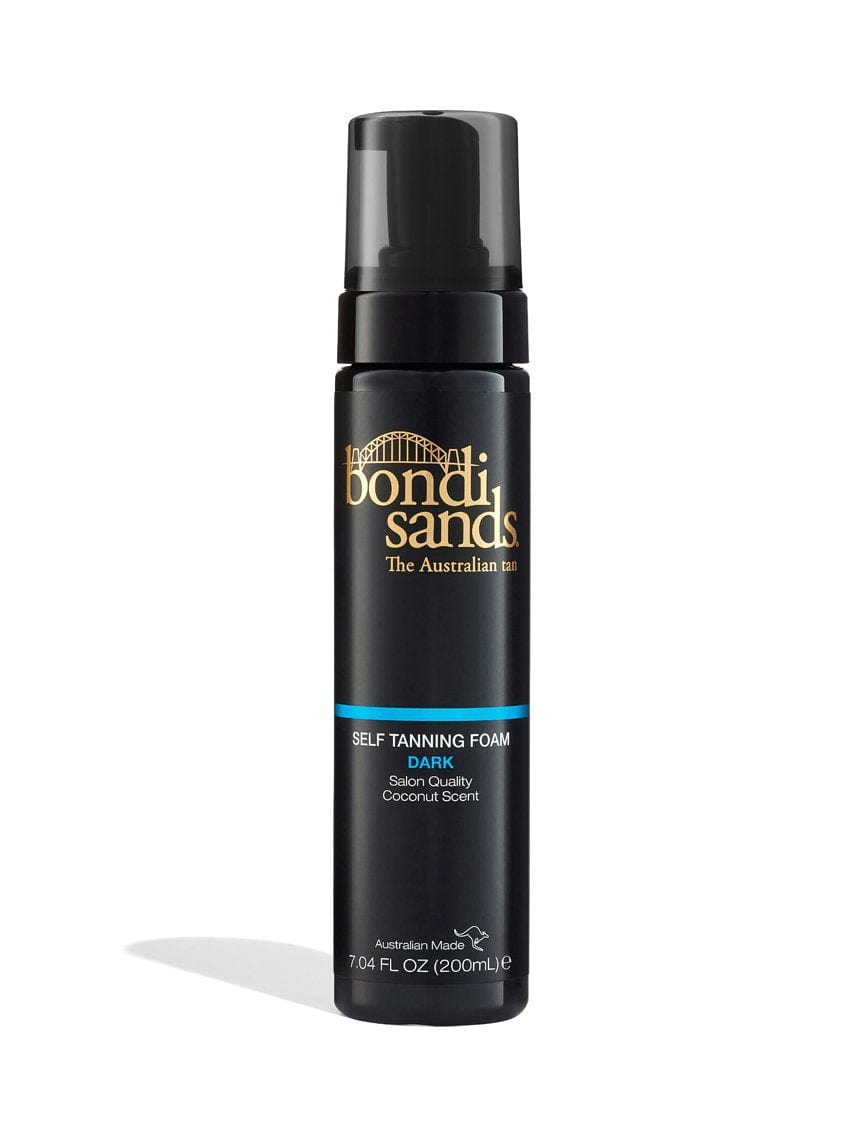 Self-Tanning Foam Dark Shade with Coconut Scent