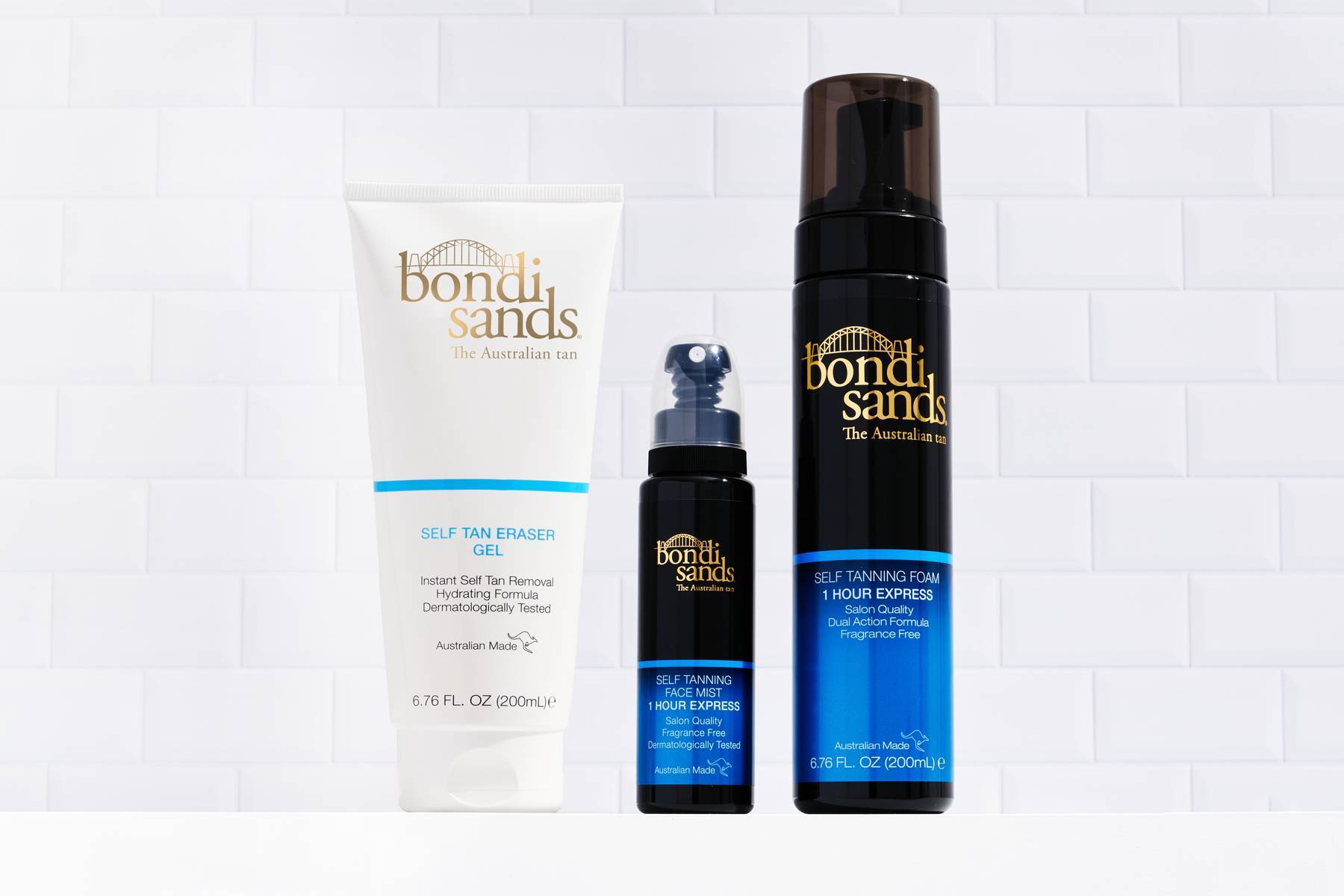 Introducing: 1 Hour Express Face Mist, Foam & Tan Eraser Gel