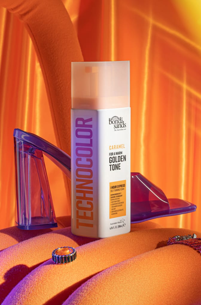 Caramel Technocolor 1 Hour Express Self Tanning Foam