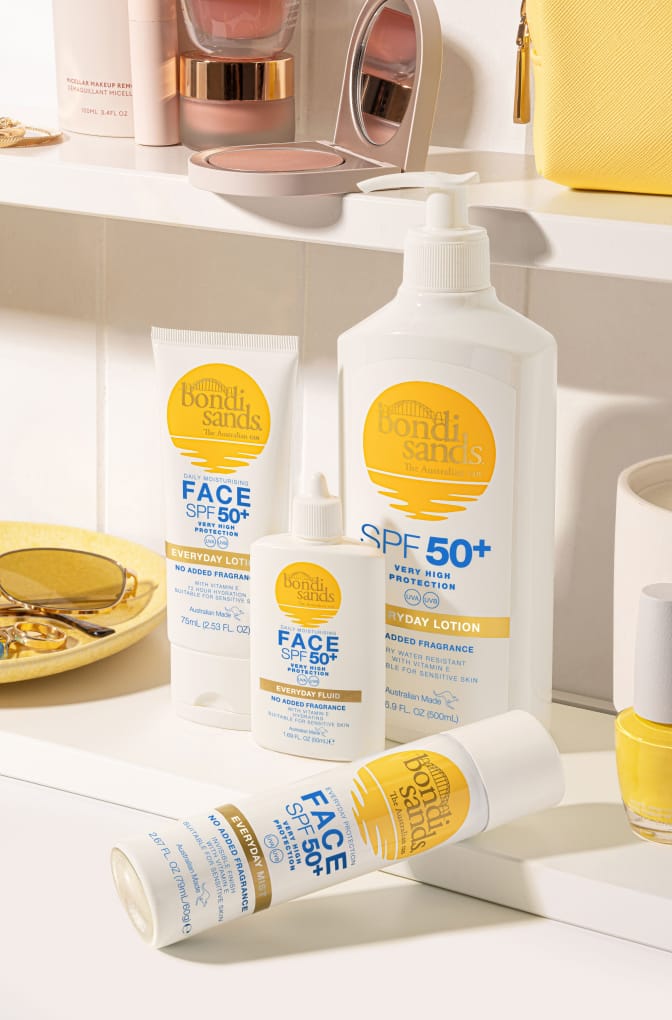 SPF 50+ Fragrance Free Sunscreen Face Mist