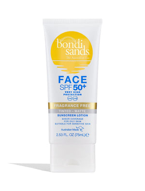 SPF 50+ Fragrance Free Matte Tinted Face Lotion