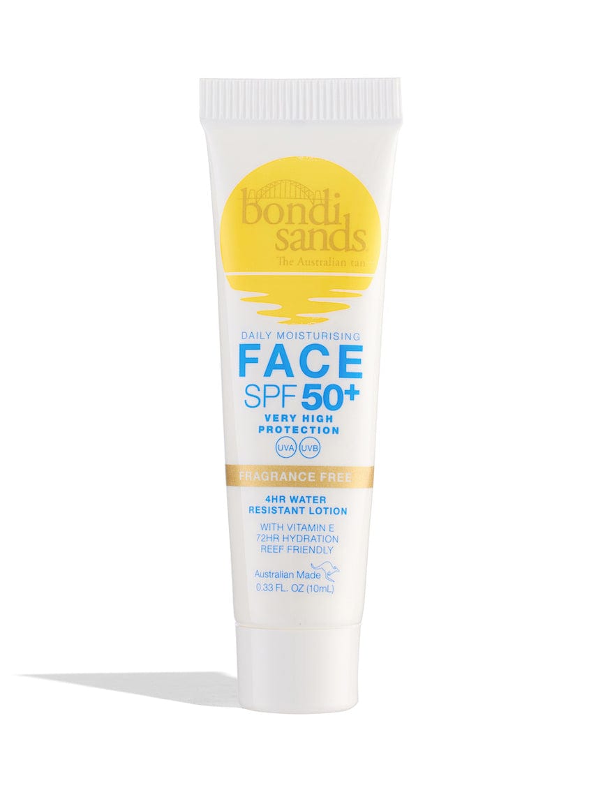 SPF 50+ Fragrance Free Face Sunscreen Lotion Sample