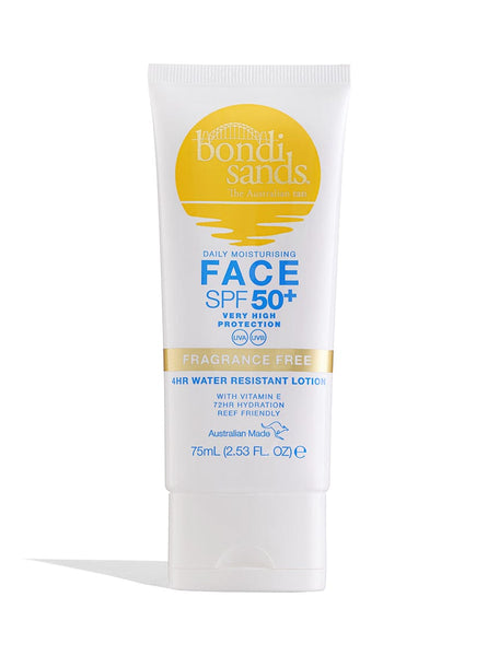 SPF 50+ Fragrance Free Face Sunscreen Lotion