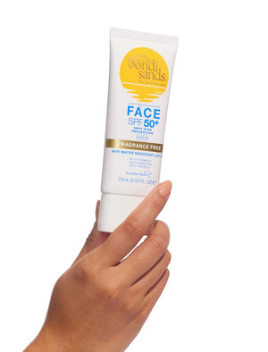 SPF 50+ Fragrance Free Face Sunscreen Lotion