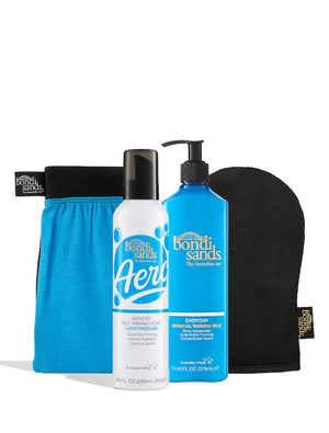 Aero Light/Medium Self Tanning Routine Bundle