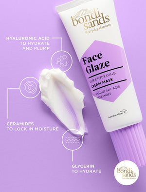 Bondi Sands Face Glaze Cream Mask Ingredient Benefits