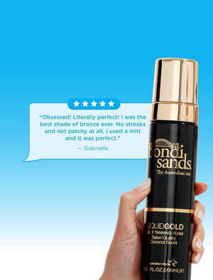 Self Tanning Foam Liquid Gold