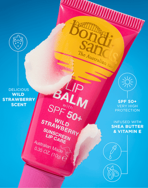 SPF 50+ Lip Balm Wild Strawberry