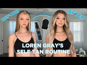 Self Tanning Foam Dark & Application Mitt Bundle