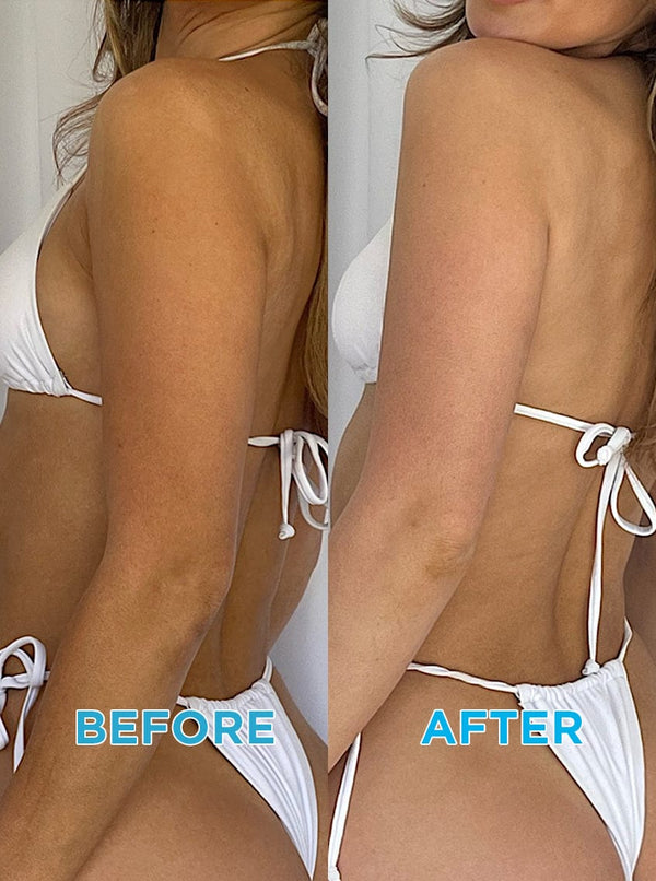 Bondi Sands Self Tan Eraser Gel - Before / After