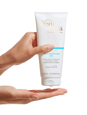 Bondi Sands Self Tan Eraser Gel - Handheld .gif