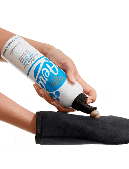 Vegan Aero Self Tanning Foam Light Medium Shade with Aerosol Pump