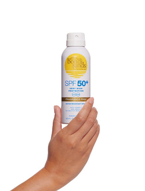 SPF 50+ Fragrance Free Aerosol Mist Spray