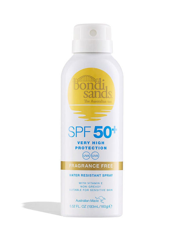 SPF 50+ Fragrance Free Aerosol Mist Spray