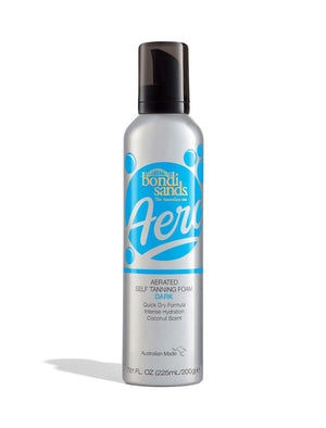 Vegan Aero Self Tanning Foam Dark Shade with Aerosol Pump