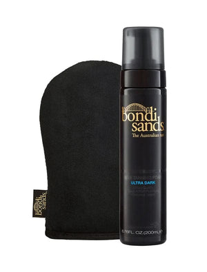 Self Tanning Foam Ultra Dark & Application Mitt Bundle