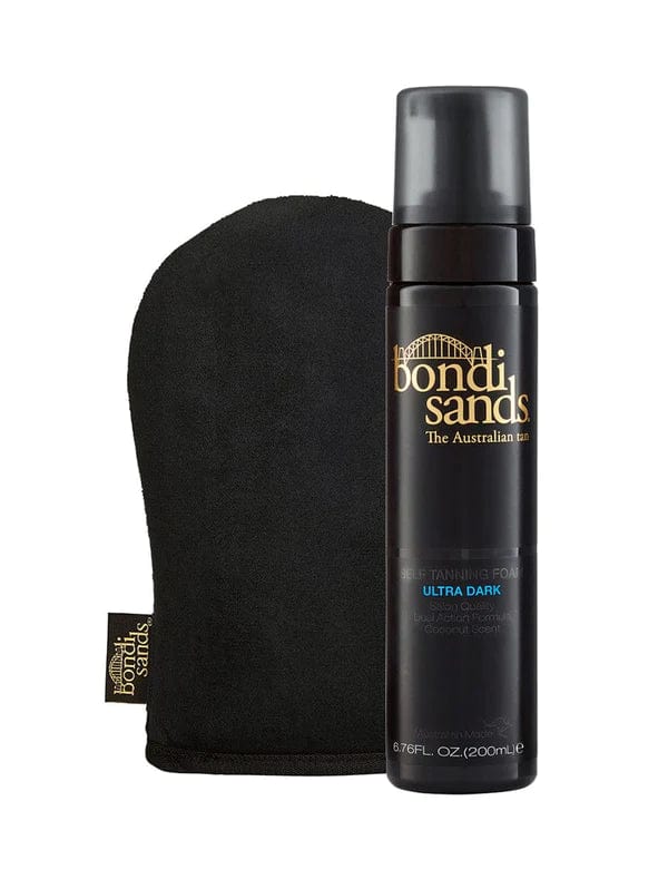 Self Tanning Foam Ultra Dark & Application Mitt Bundle