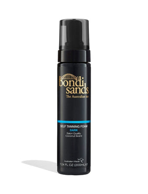 Self-Tanning Foam Dark Shade with Coconut Scent