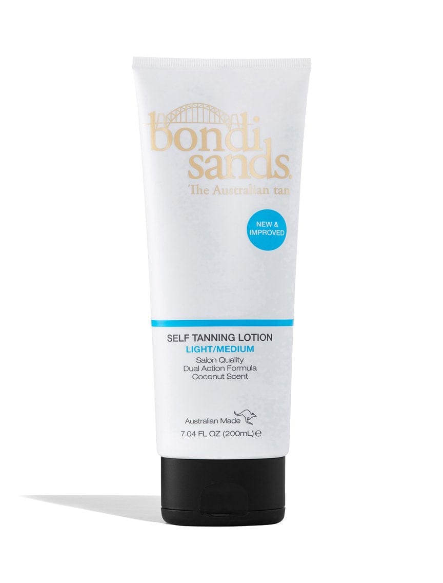 Self-Tanning Lotion Light Medium Shade with Coconut Scent