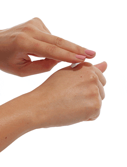 Bondi Sands Face Glaze Cream Mask - Swatch