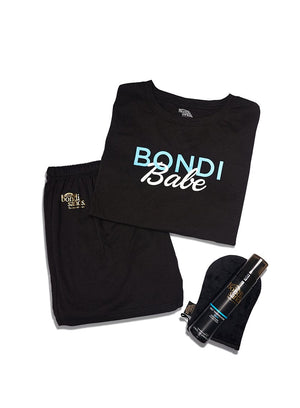 Bondi Babe Short Tanning PJs - Flatlay