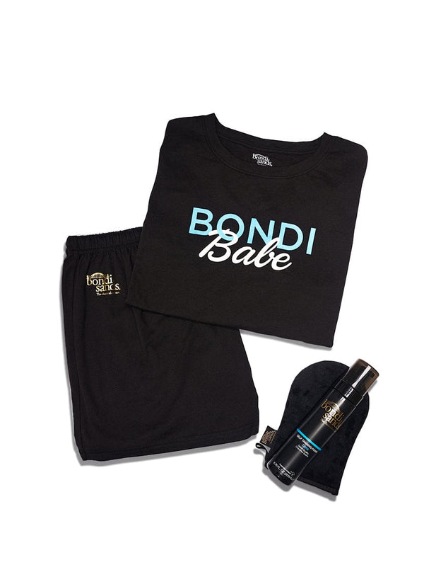 Bondi Babe Short Tanning PJs - Flatlay