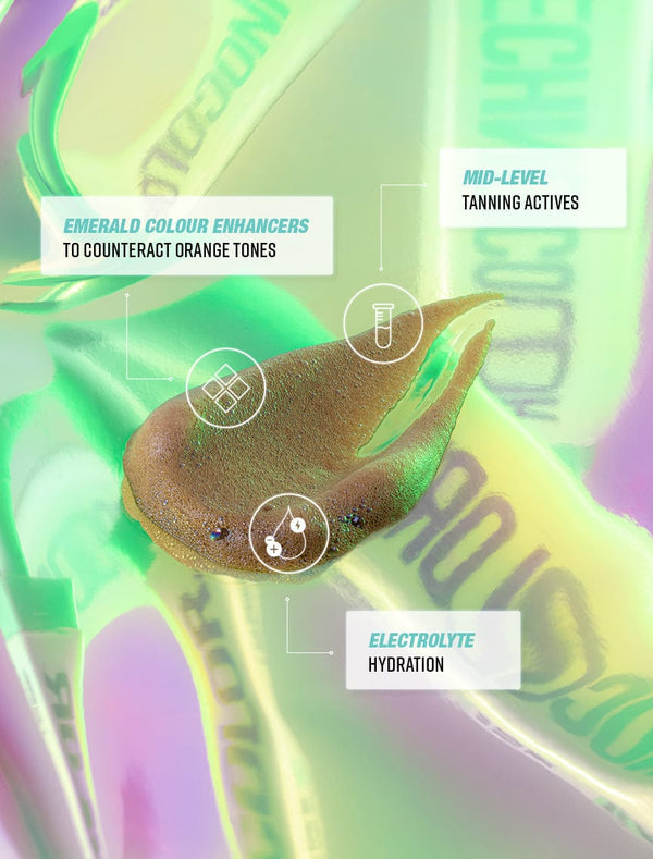 Bondi Sands Technocolor Emerald 1 Hour Express Self Tanning Foam Ingredient Benefits