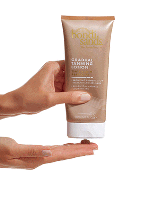 Bondi Sands Gradual Tanning Lotion Tinted Skin Perfection GIF